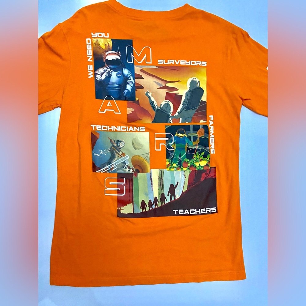 NASA, Long Sleeve Tee, Small